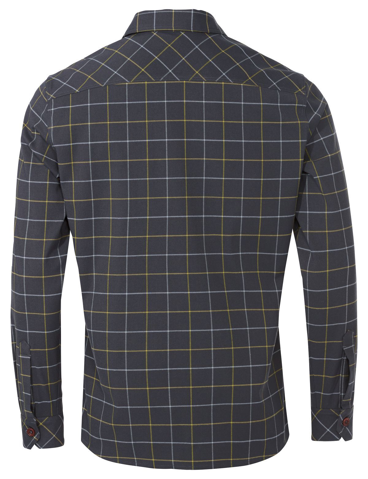 Vaude Hemd langarm grau/kariert