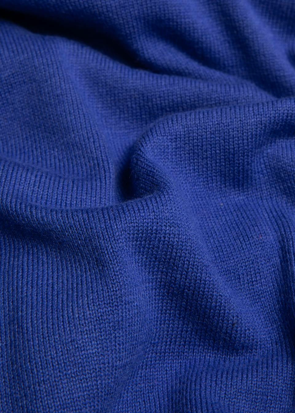 Blutsgeschwister Kleid aus Strick "Straight and Easy" blau