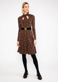 Blutsgeschwister Kleid "Miraculous Power Tralala Loop" schwarz/bunt gemustert