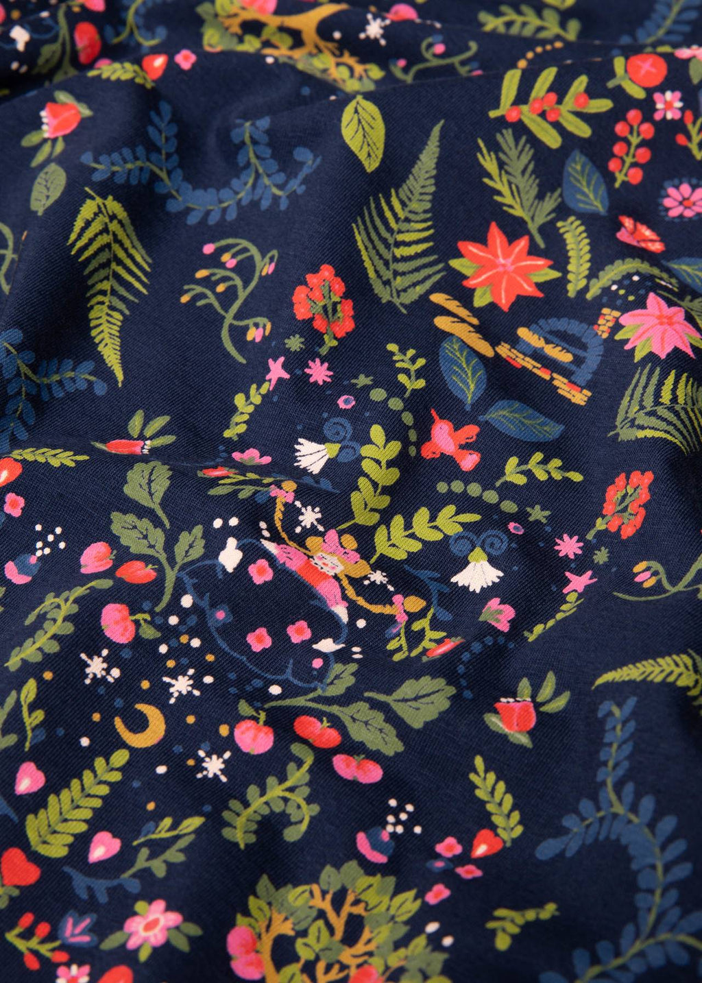 Blutsgeschwister Shirt "Sing out Loud blau/bunt gemustert