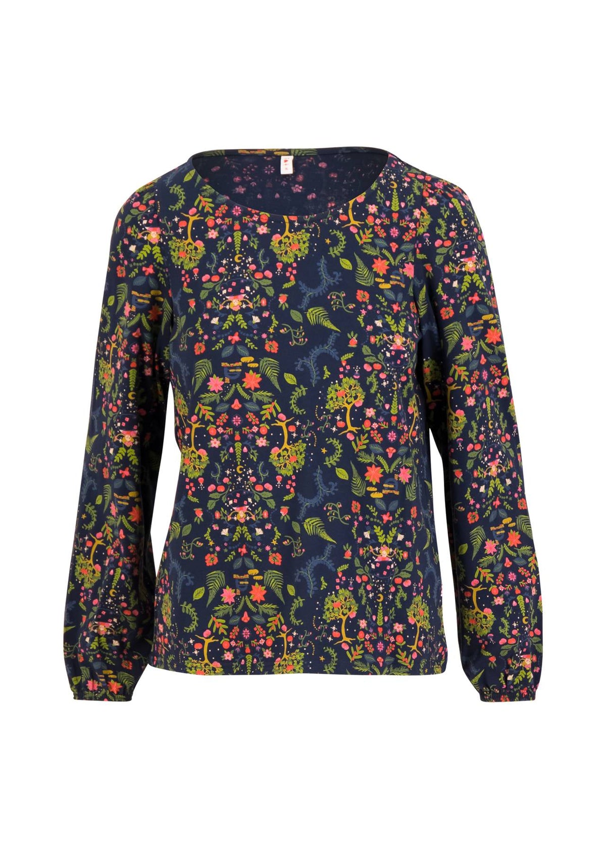 Blutsgeschwister Shirt "Sing out Loud blau/bunt gemustert
