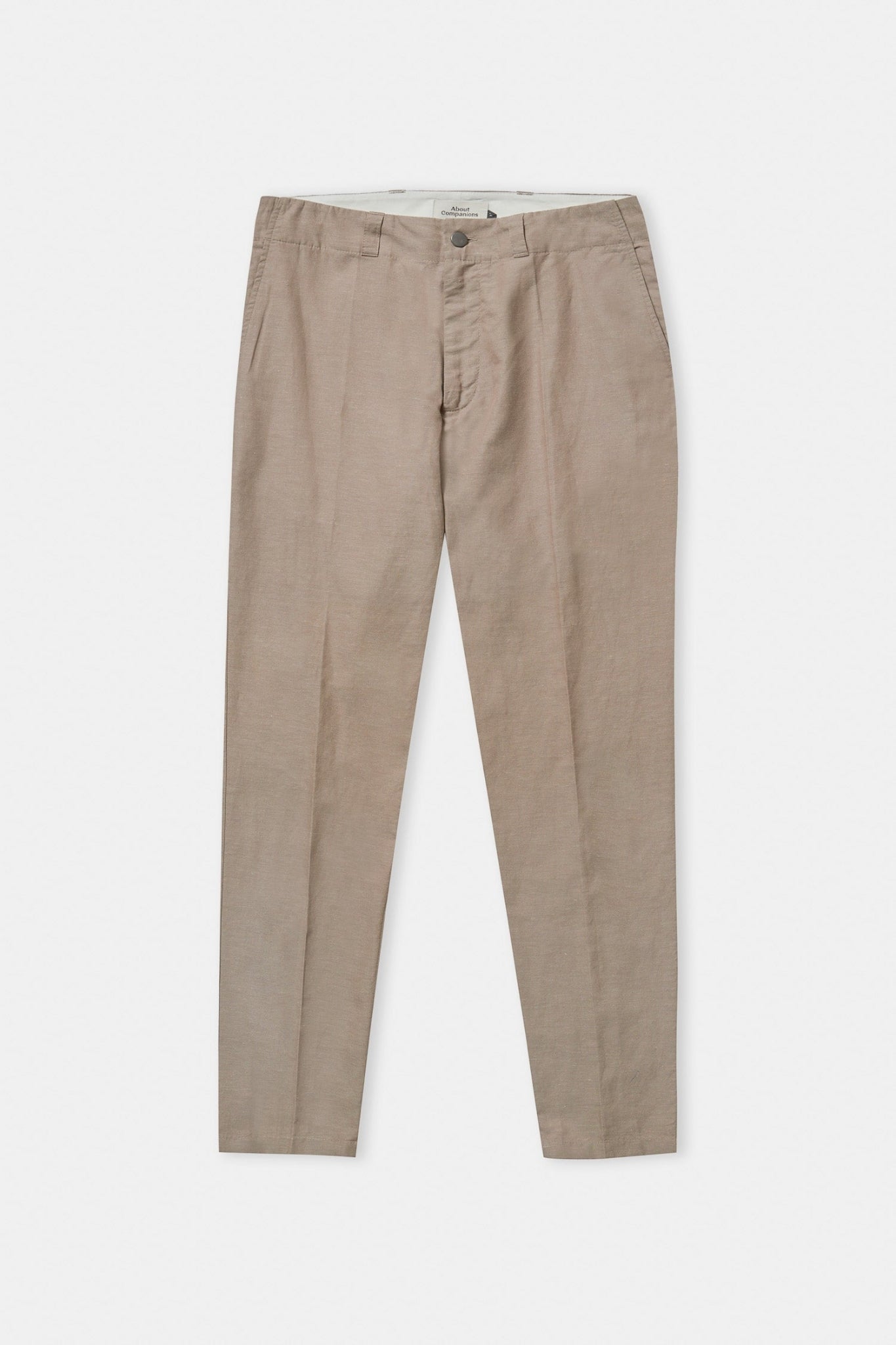 About Companions Hose aus Leinen hellbraun
