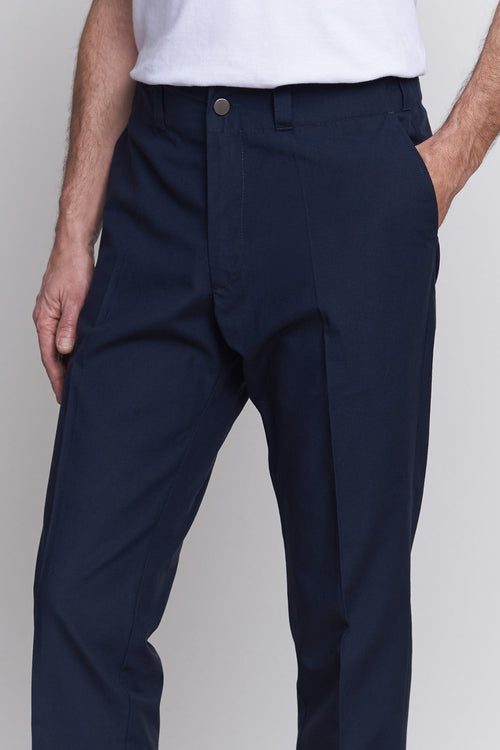 About Companions Hose aus Tencel dunkelblau
