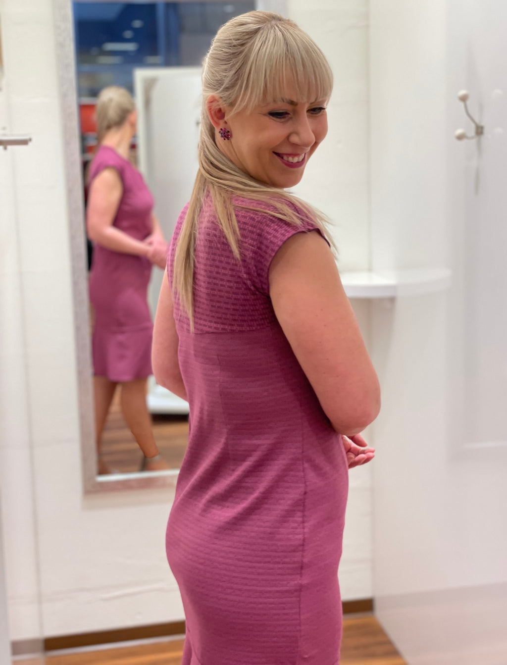 Miranda Merra Kleid "Dunkle Beere" beere