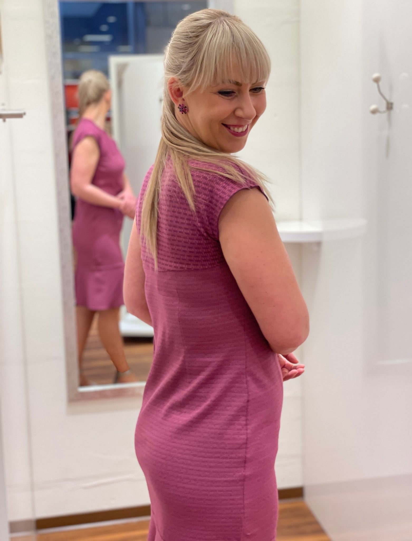 Miranda Merra Kleid "Dunkle Beere" beere