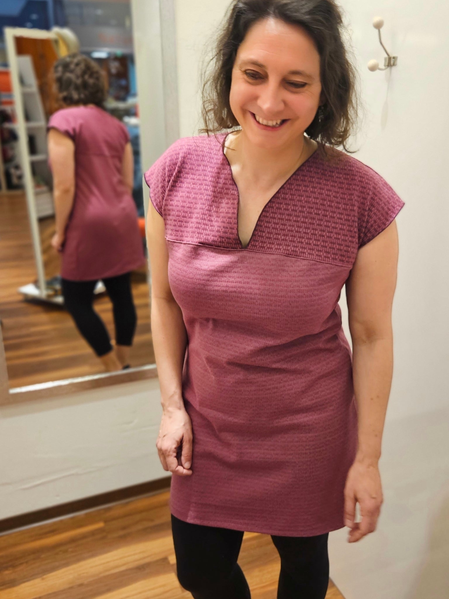 Miranda Merra Tunika "Dunkle Beere" beere