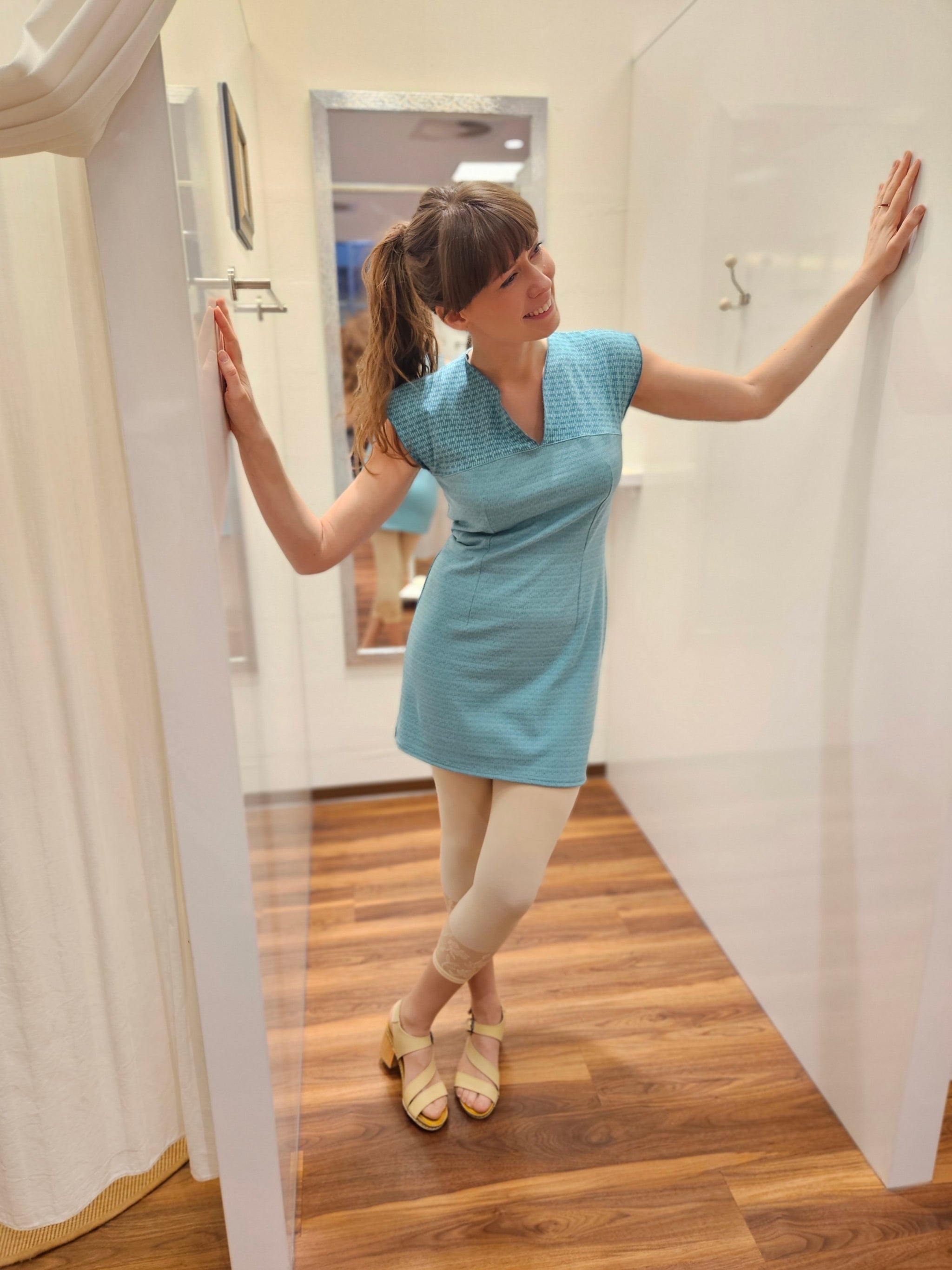 Miranda Merra Tunika türkis