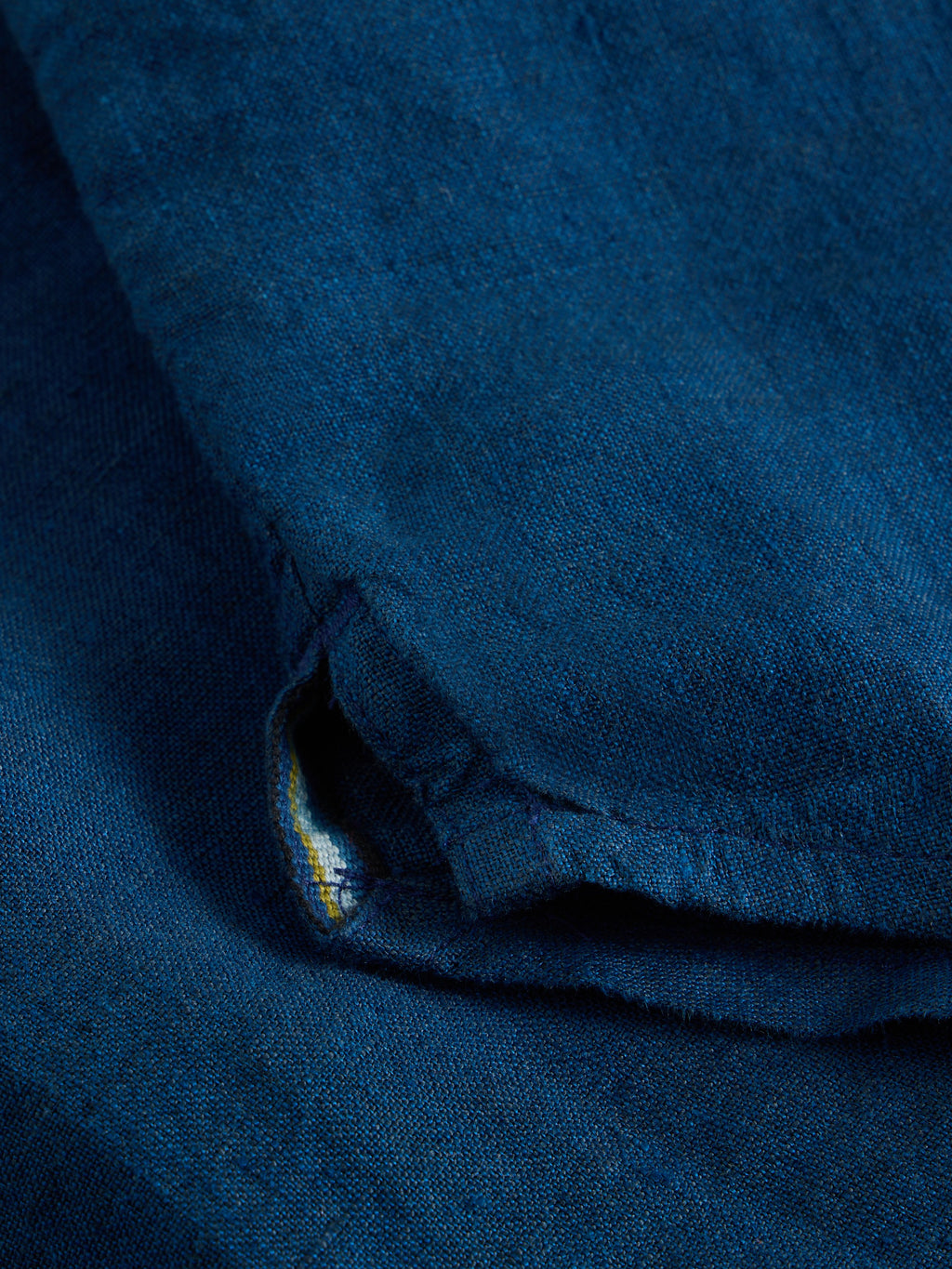 White Stuff Hemd aus Leinen dunkelblau/blau