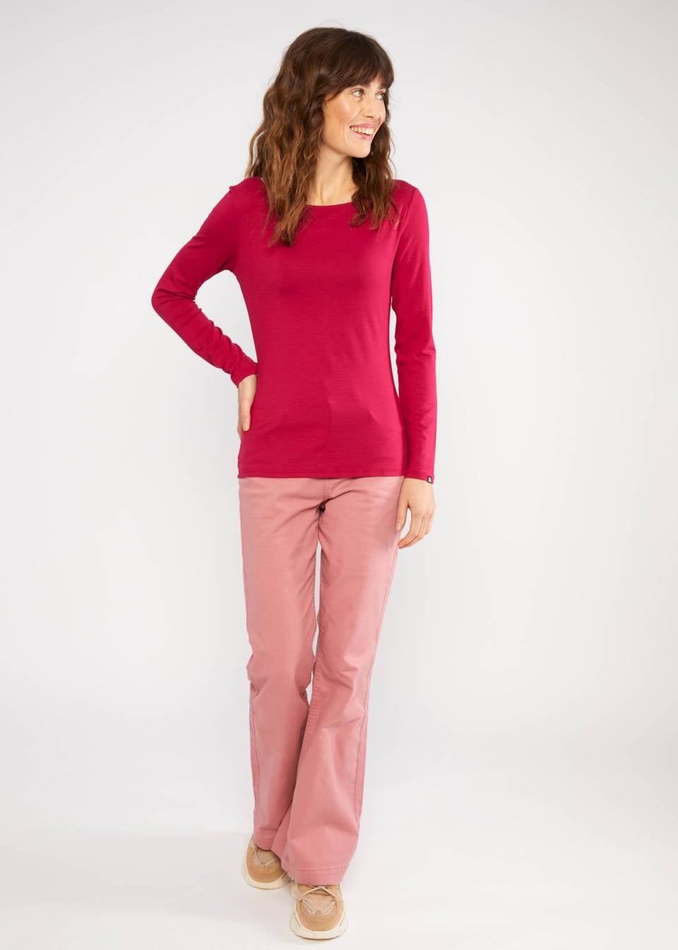 Blutsgeschwister Shirt langarm "Sweet Sailorette" rot