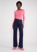 Blutsgeschwister Hose "Yes we Flare" blau