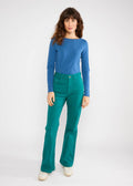Blutsgeschwister Hose "Yes we Flare" grün