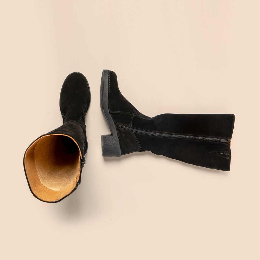 El Naturalista Stiefel Langschaft schwarz