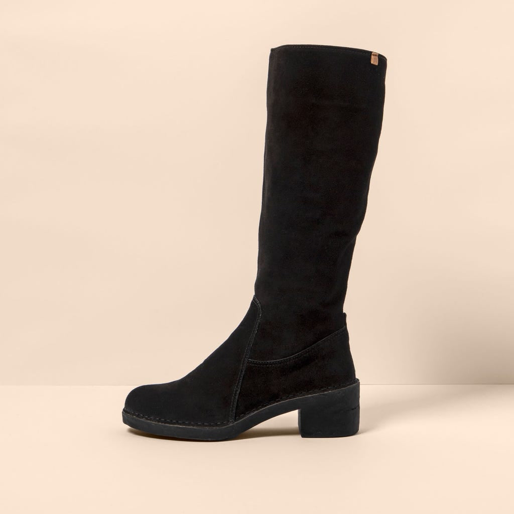 El Naturalista Stiefel Langschaft schwarz