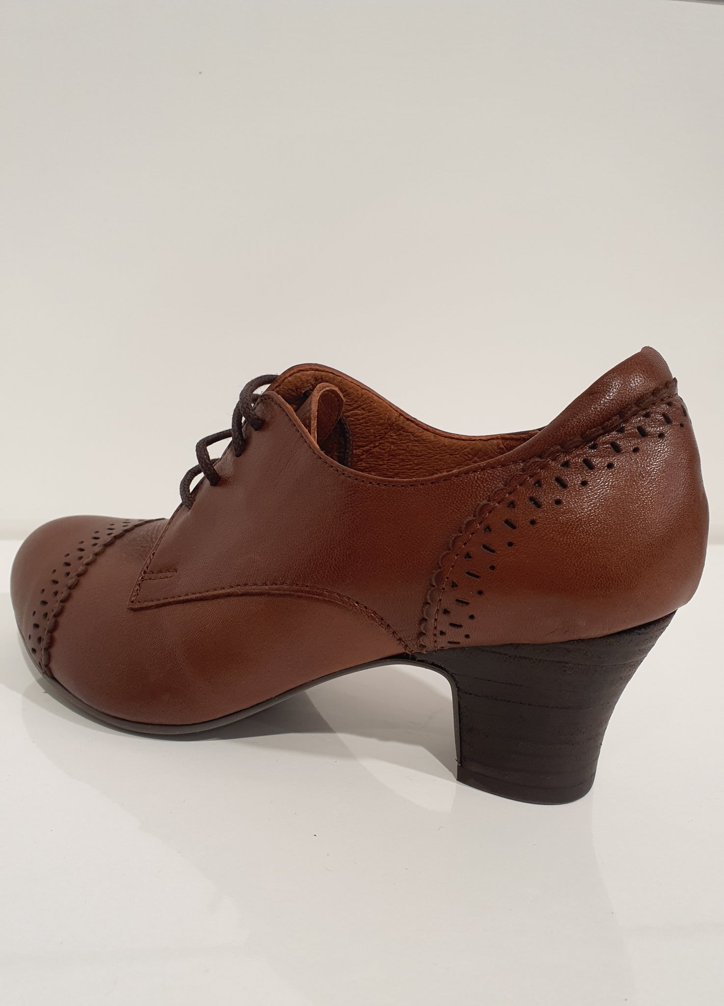 Brako Schnürpumps braun
