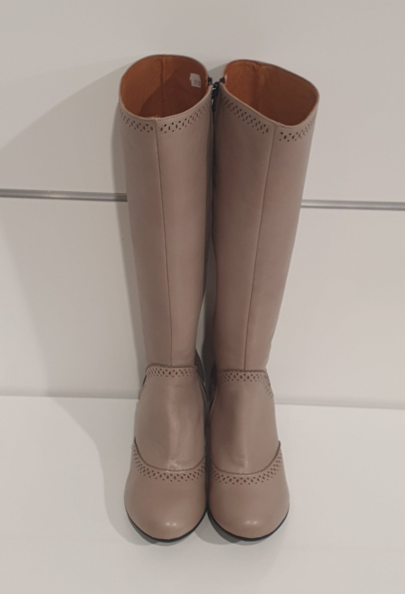 Brako Stiefel Langschaft grau