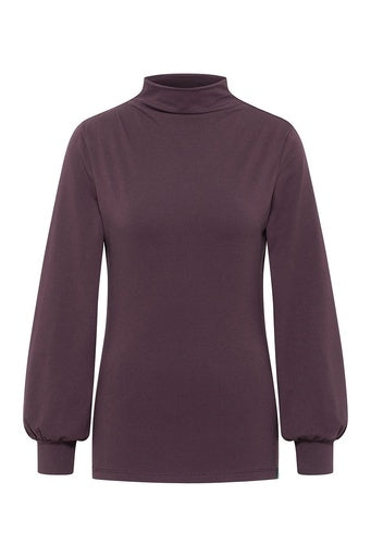 Tranquillo Shirt mit Stehkragen C01 beere