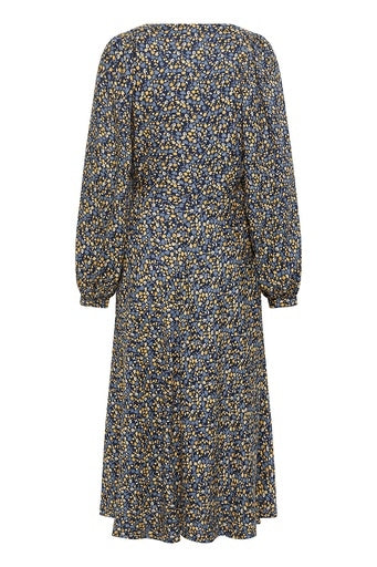 Tranquillo Kleid E20 blau/bunt geblümt