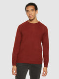 Knowledge Cotton Pullover aus Wolle terra