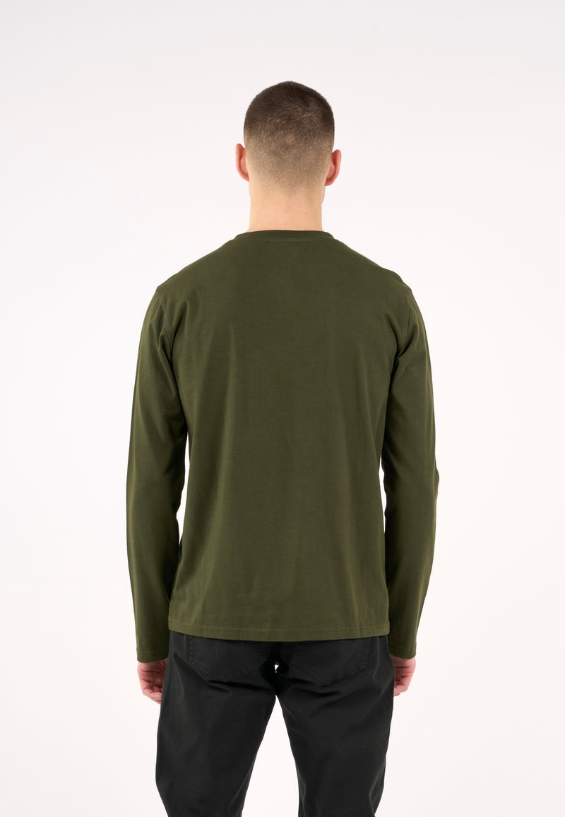 Knowledge Cotton Long Sleeve grün