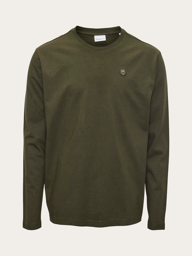 Knowledge Cotton Long Sleeve grün