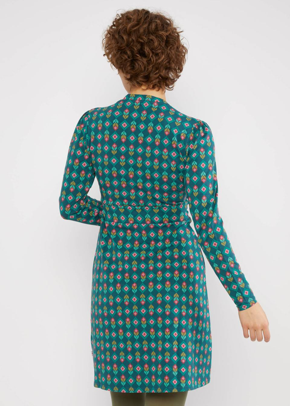 Blutsgeschwister Kleid "Sweet turtle mania" grün