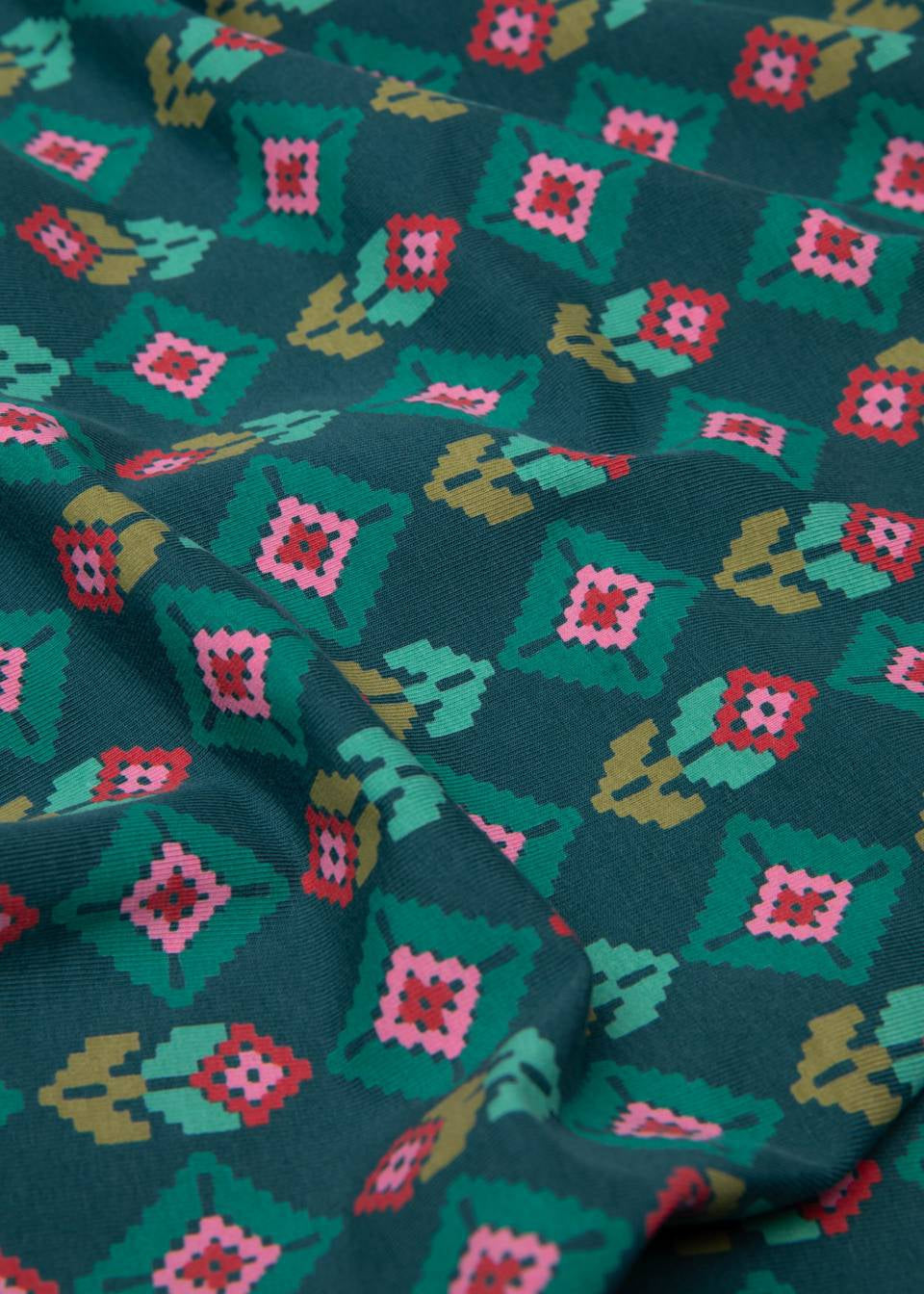 Blutsgeschwister Kleid "Sweet turtle mania" grün