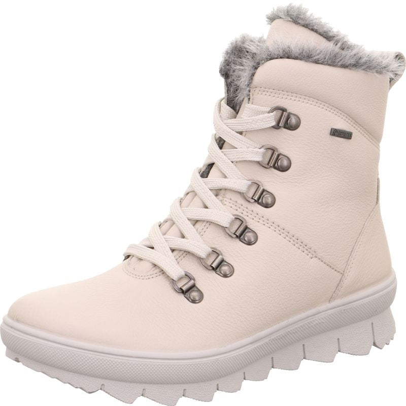 Legero Schnürboot "Novara" mit Gore-Tex und Fell beige
