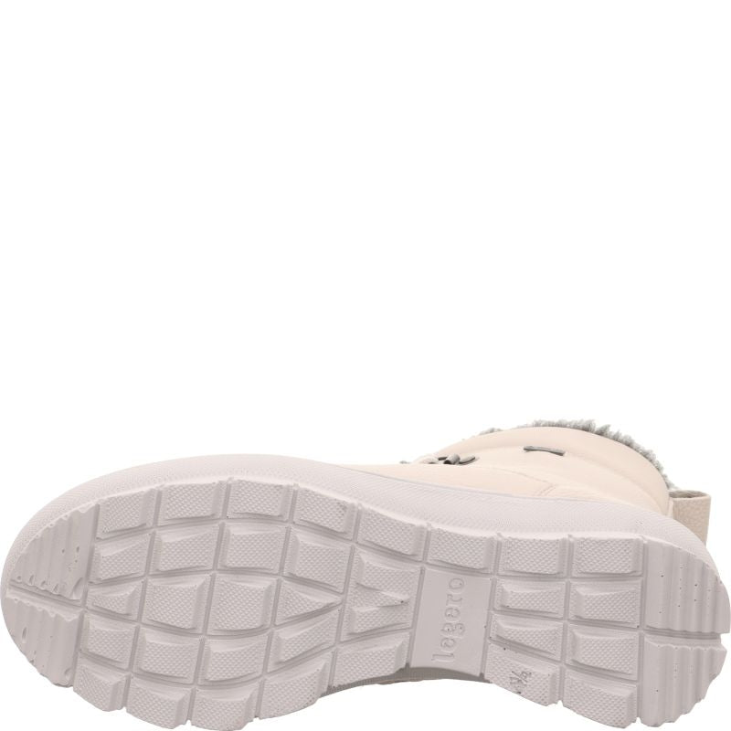 Legero Schnürboot "Novara" mit Gore-Tex und Fell beige