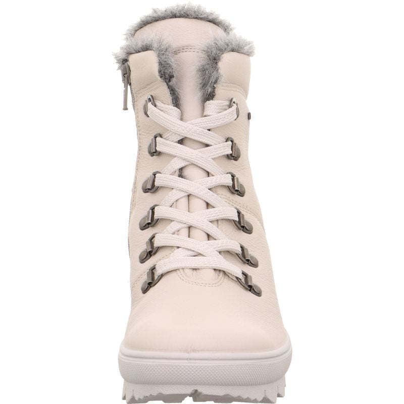 Legero Schnürboot "Novara" mit Gore-Tex und Fell beige