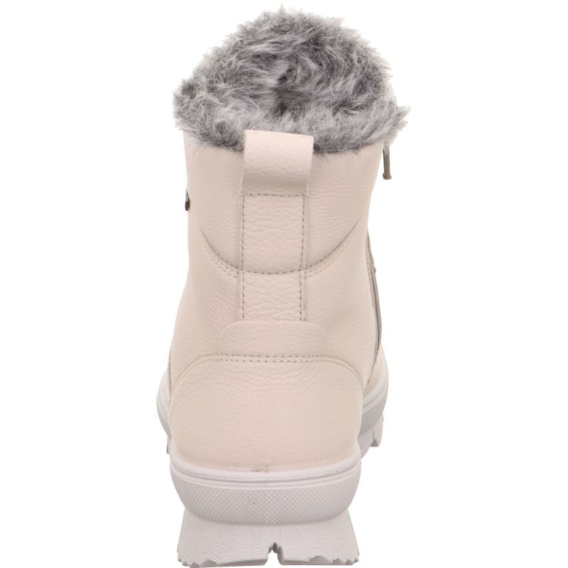 Legero Schnürboot "Novara" mit Gore-Tex und Fell beige