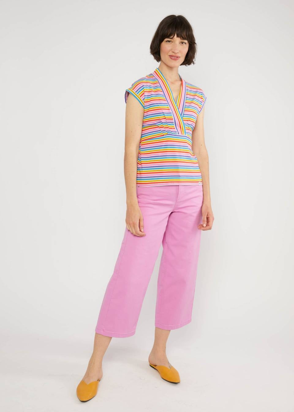 Blutsgeschwister Shirt "Virgin Venus" bunt gestreift