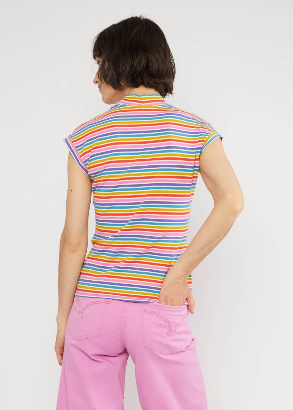 Blutsgeschwister Shirt "Virgin Venus" bunt gestreift