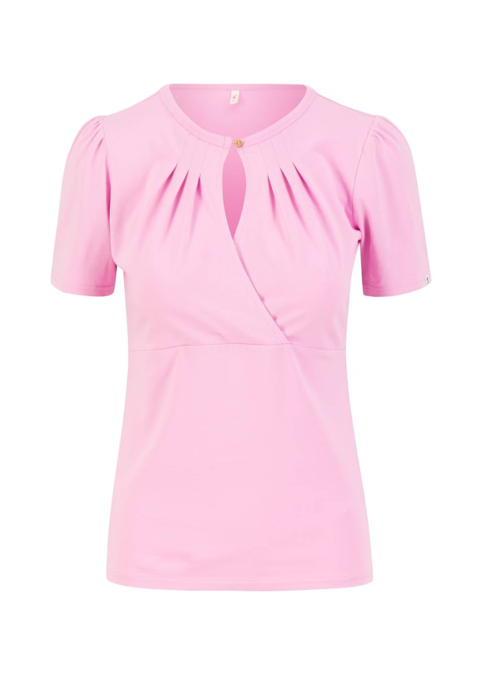 Blutsgeschwister Shirt "Criss Cross Coeur" rosa