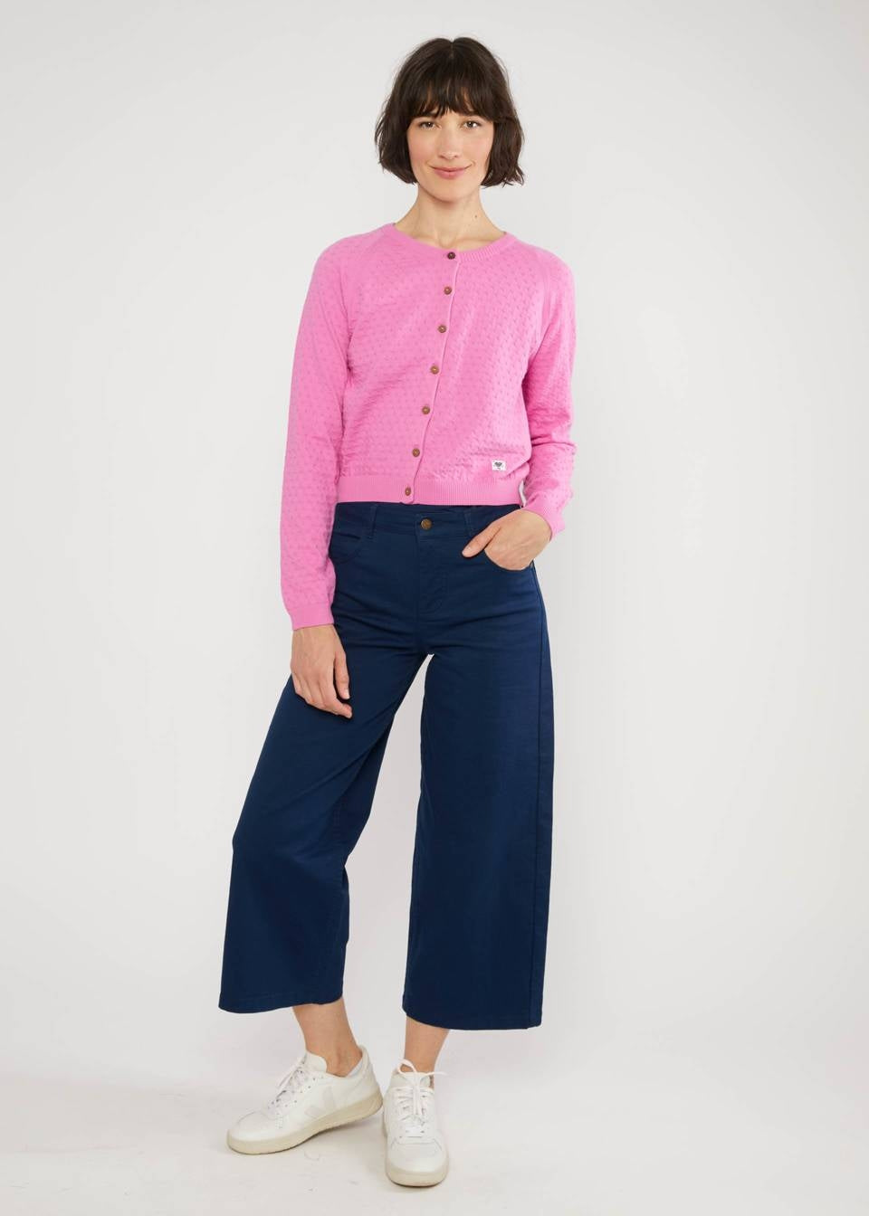 Blutsgeschwister Strickjacke "Sweet Knit" pink