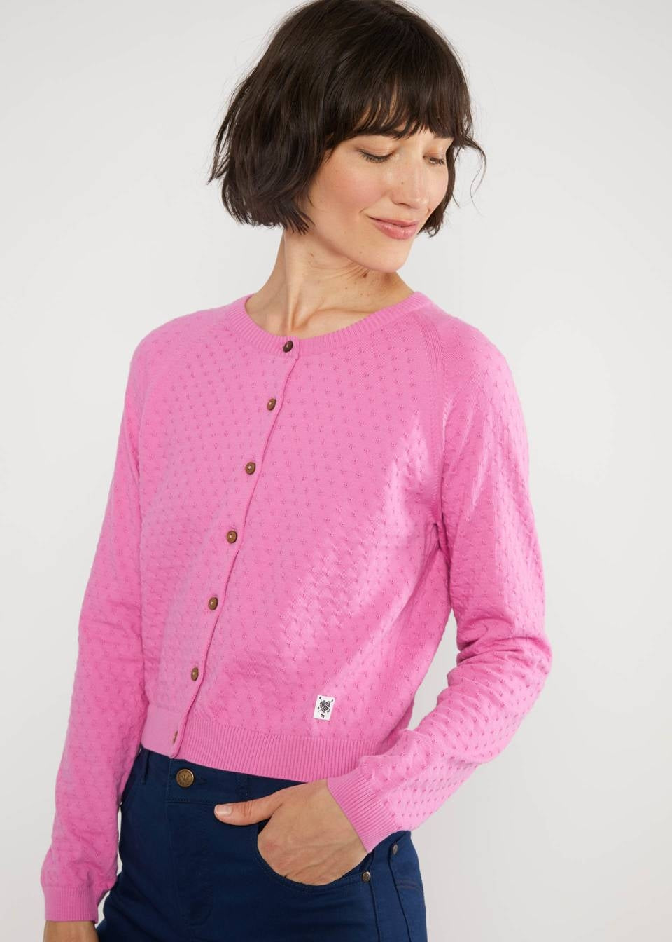 Blutsgeschwister Strickjacke "Sweet Knit" pink