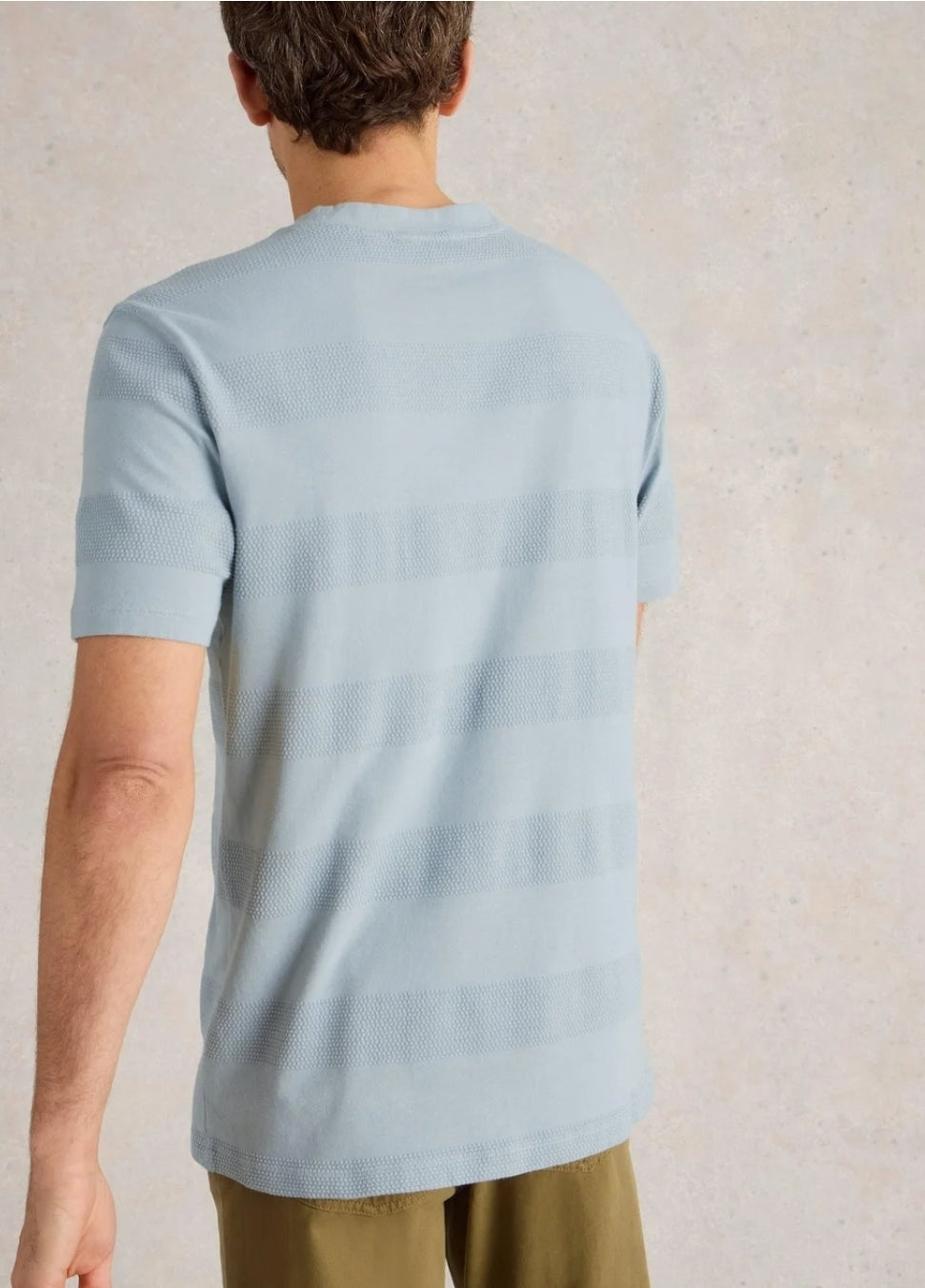 White Stuff T-Shirt hellblau/Streife