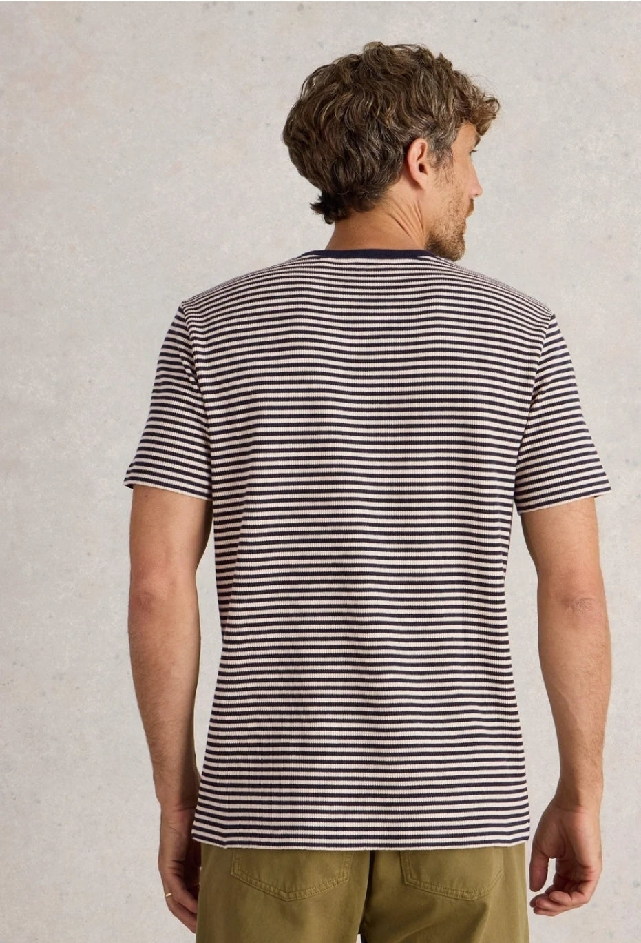 White Stuff T-Shirt blau/weiß gestreift