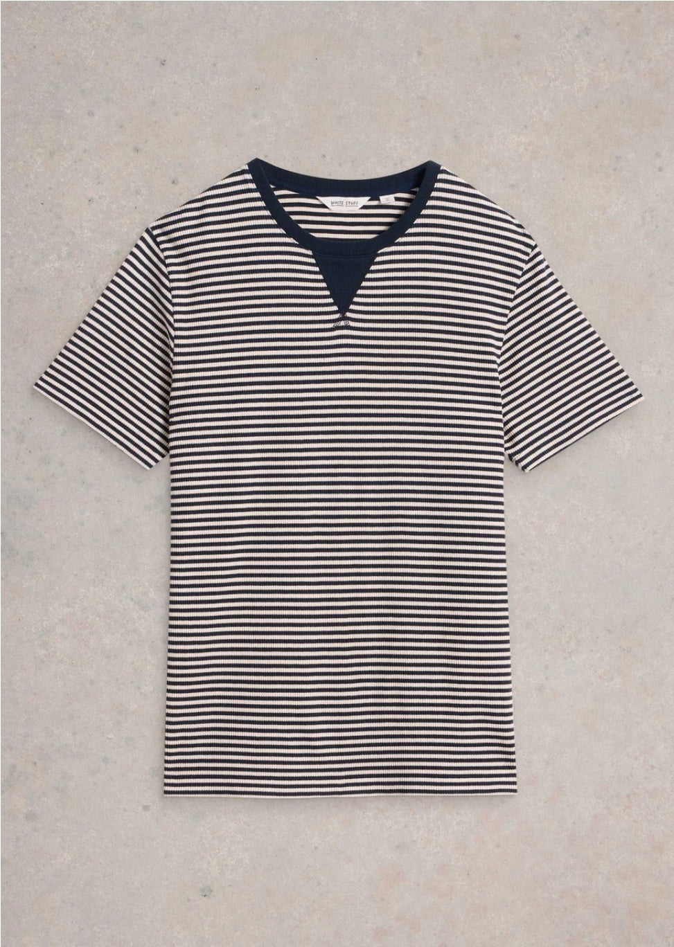 White Stuff T-Shirt blau/weiß gestreift