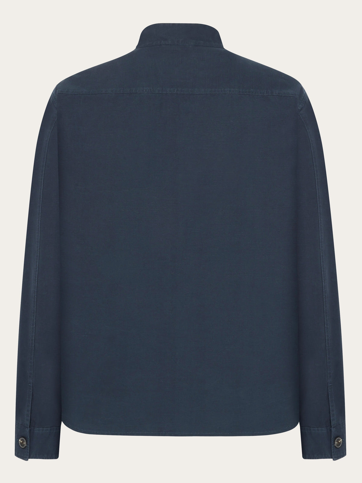 Knowledge Cotton Hemd-Jacke blau