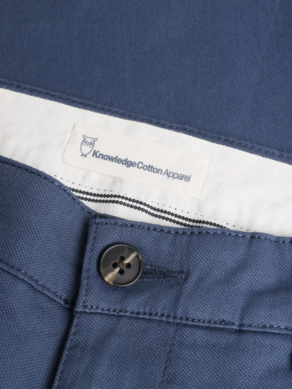 Knowledge Cotton Hose blau