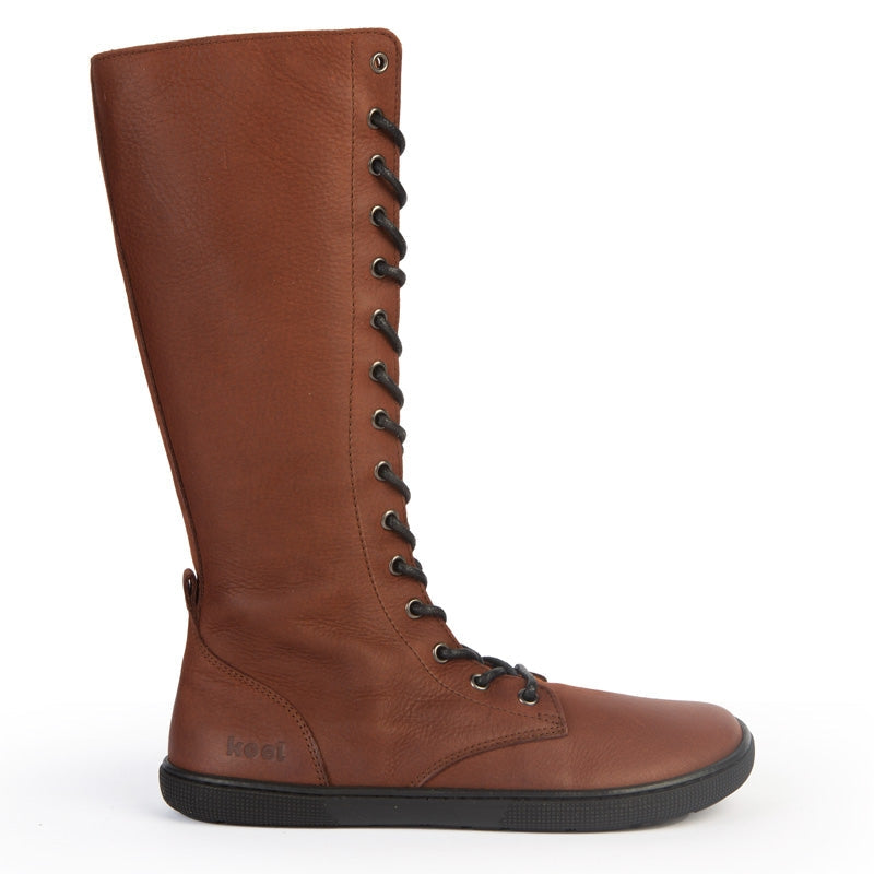 Koel Barfußschuh-Stiefel "Flora Hydro" braun