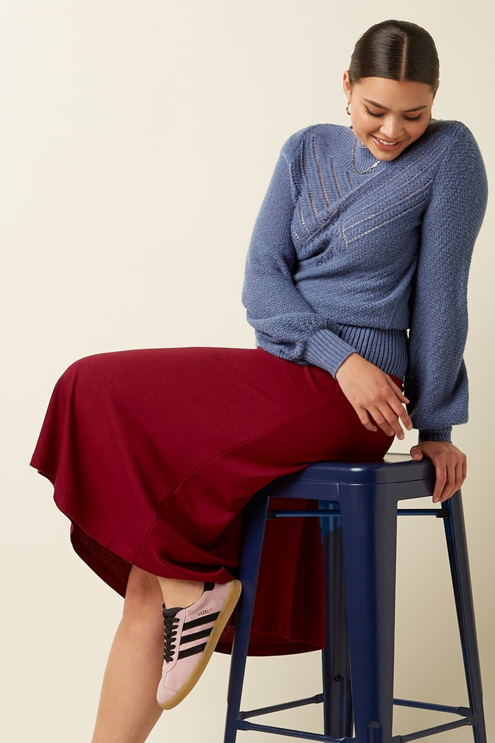 King Louie Rock weinrot