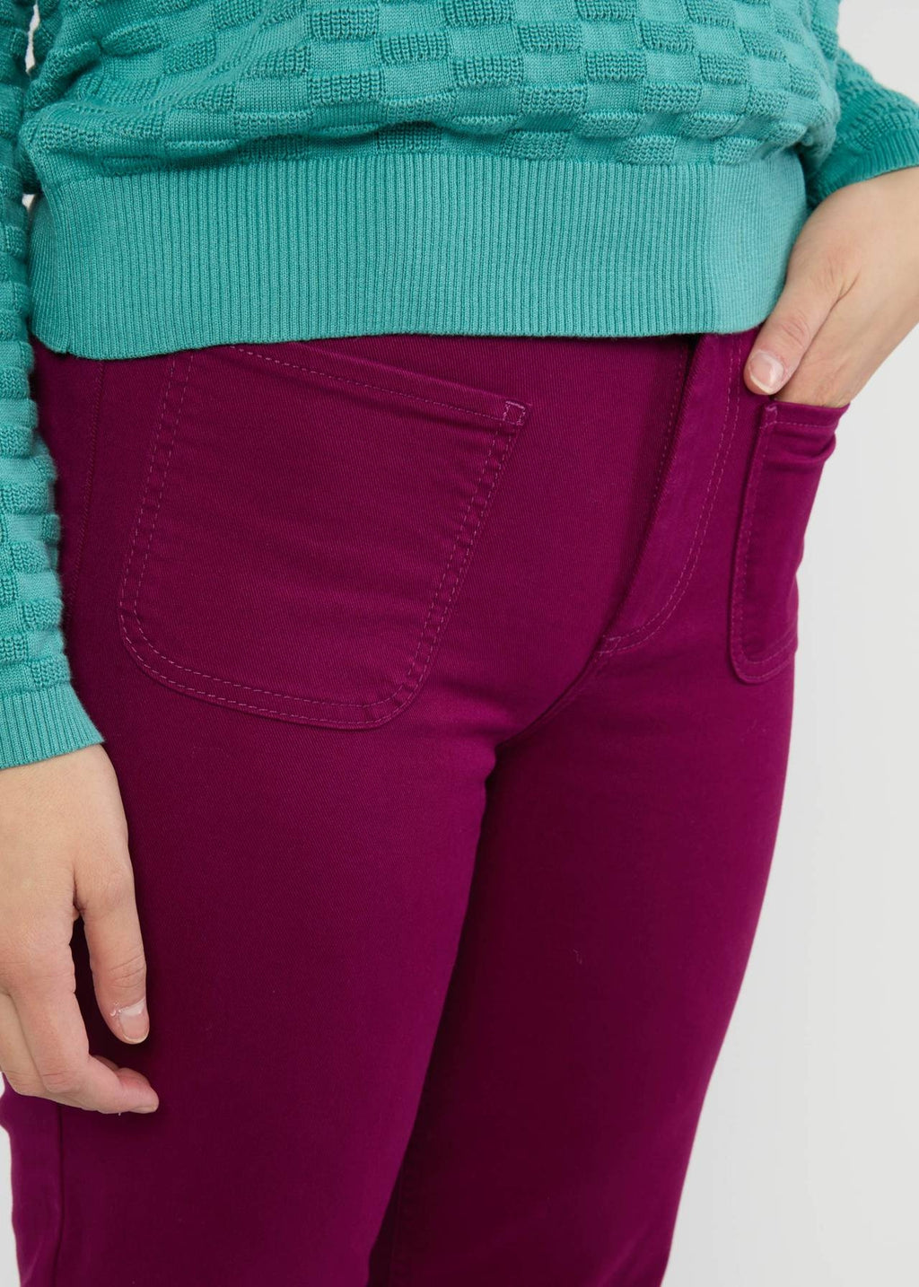Blutsgeschwister Hose "Pocket Rocket Regular" beere