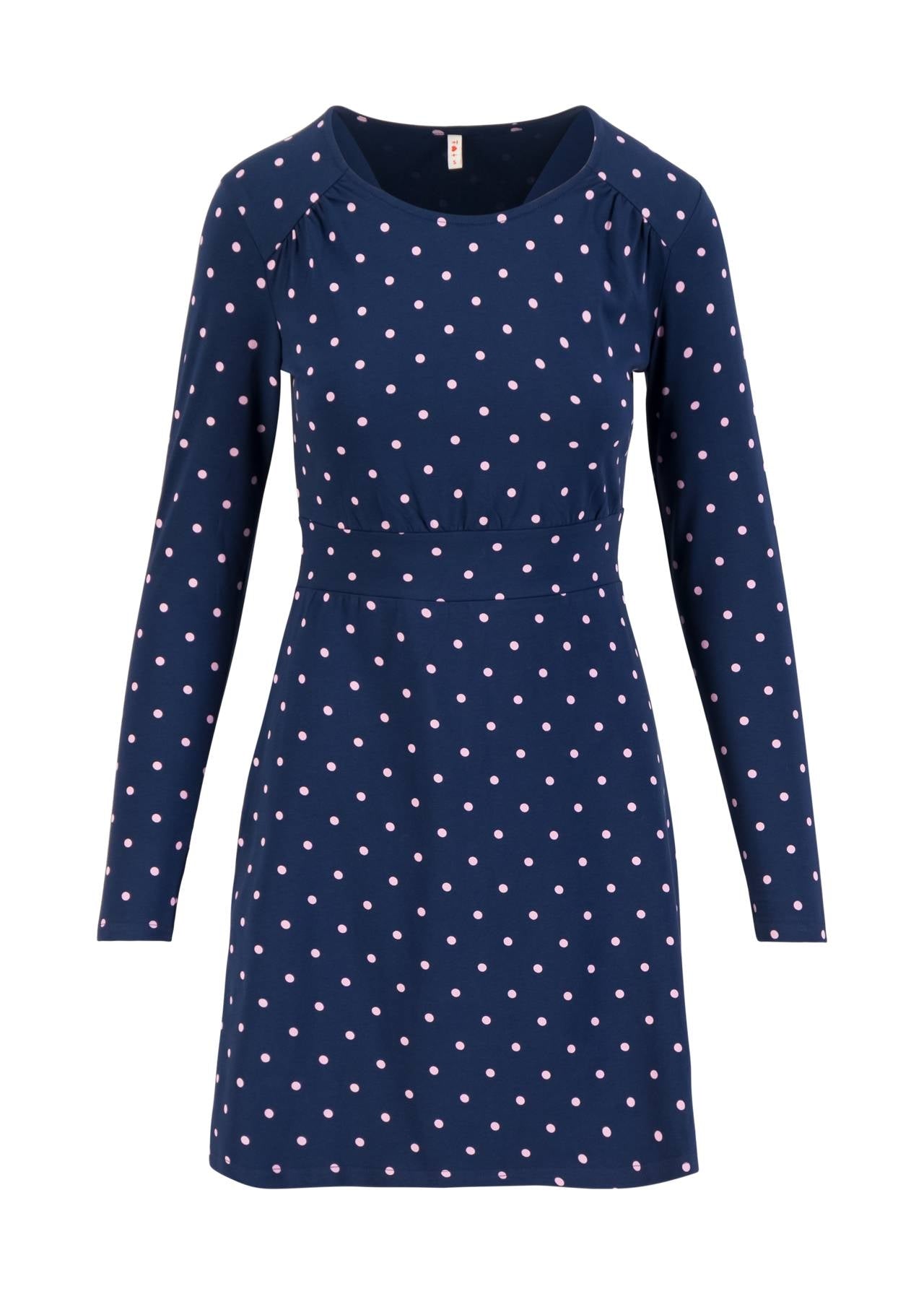 Blutsgeschwister Kleid "Hootchy Kootchy Petite" blau/rosa gepunktet