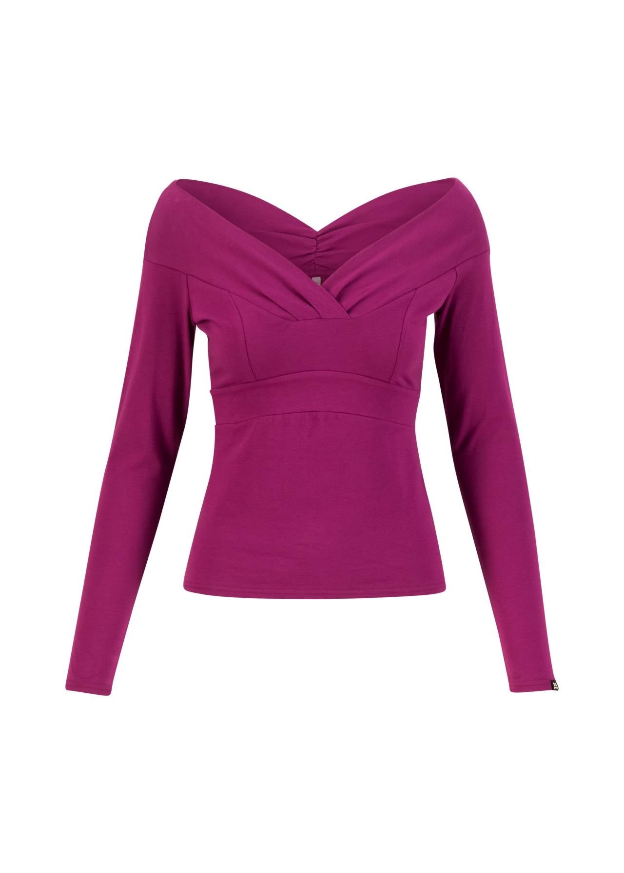 Blutsgeschwister Shirt "Lovebird kiss" beere