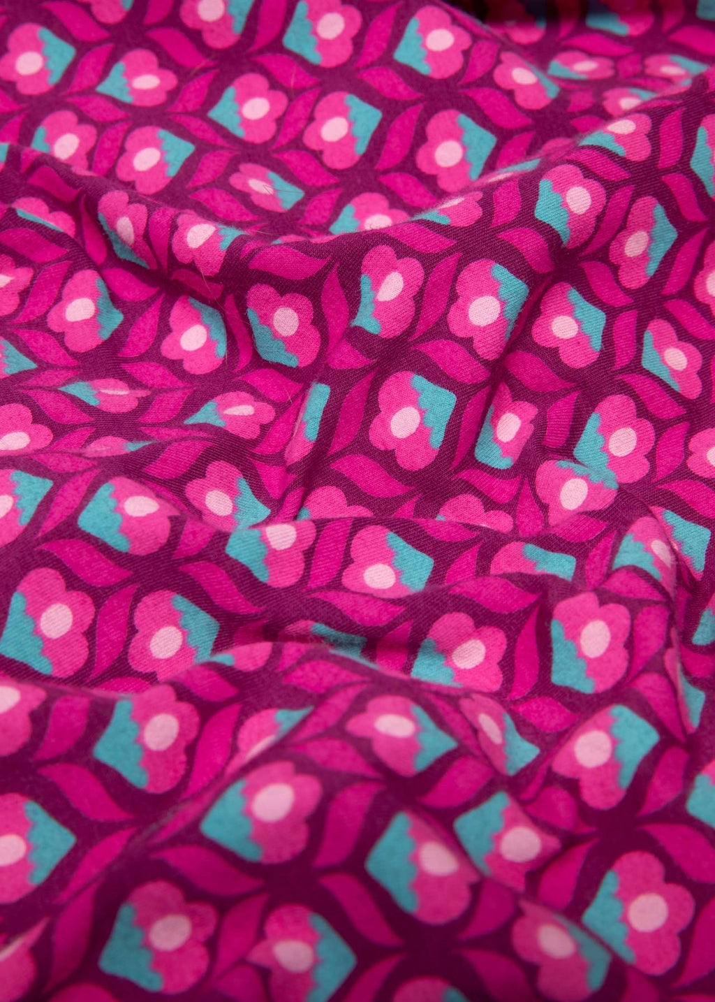 Blutsgeschwister Kleid "Shalala Tralala" pink/gemustert