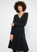 Blutsgeschwister Kleid "Shalala Tralala" schwarz/gemustert