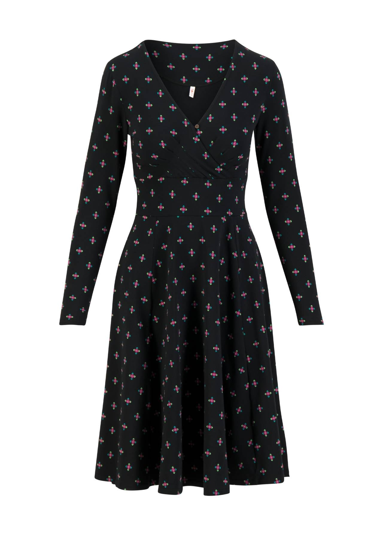 Blutsgeschwister Kleid "Shalala Tralala" schwarz/gemustert
