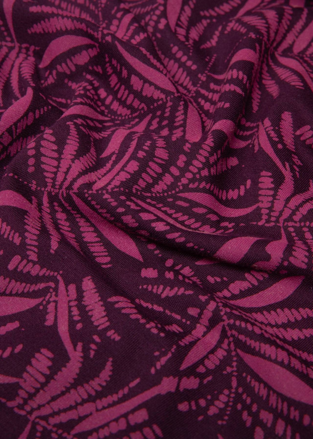 Blutsgeschwister Kleid "Hedoiste Libre" beere/gemustert