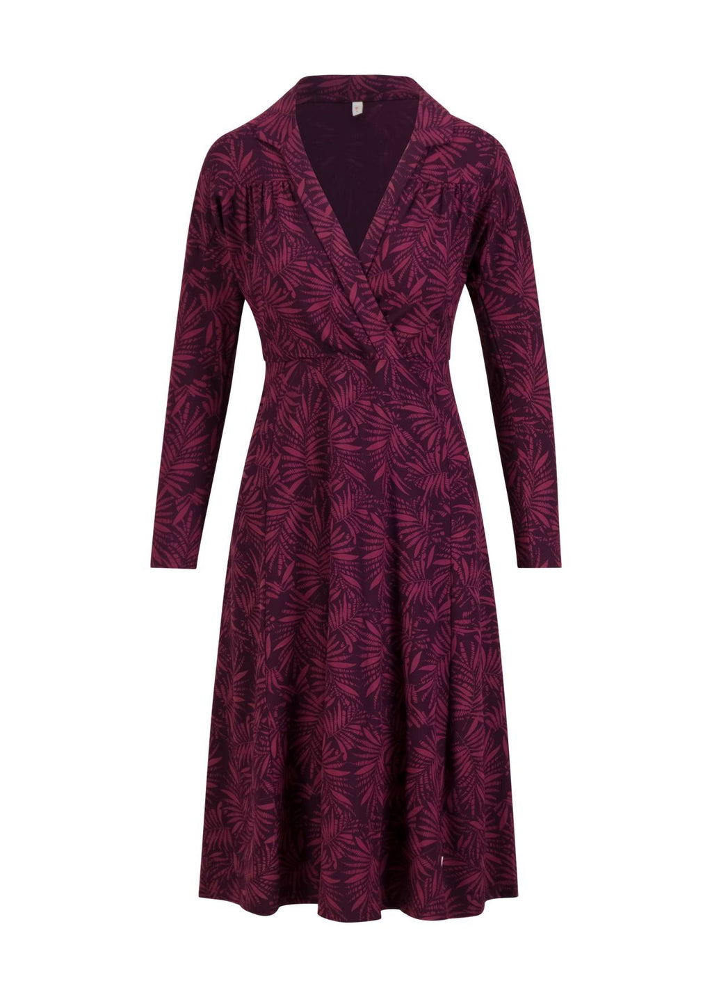 Blutsgeschwister Kleid "Hedoiste Libre" beere/gemustert